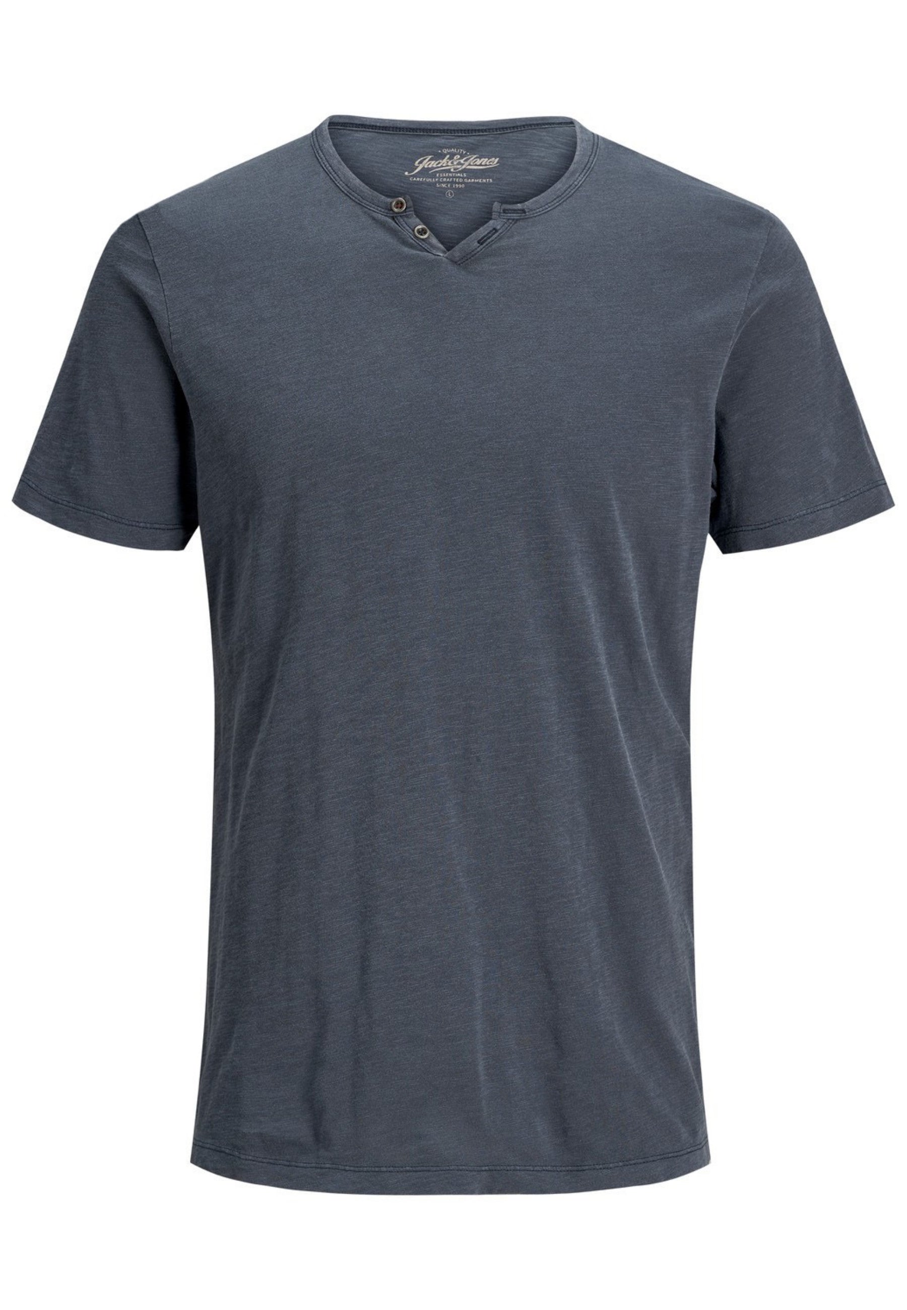 Jack & Jones Henley Shirt T-Shirt JJESPLIT NECK TEE