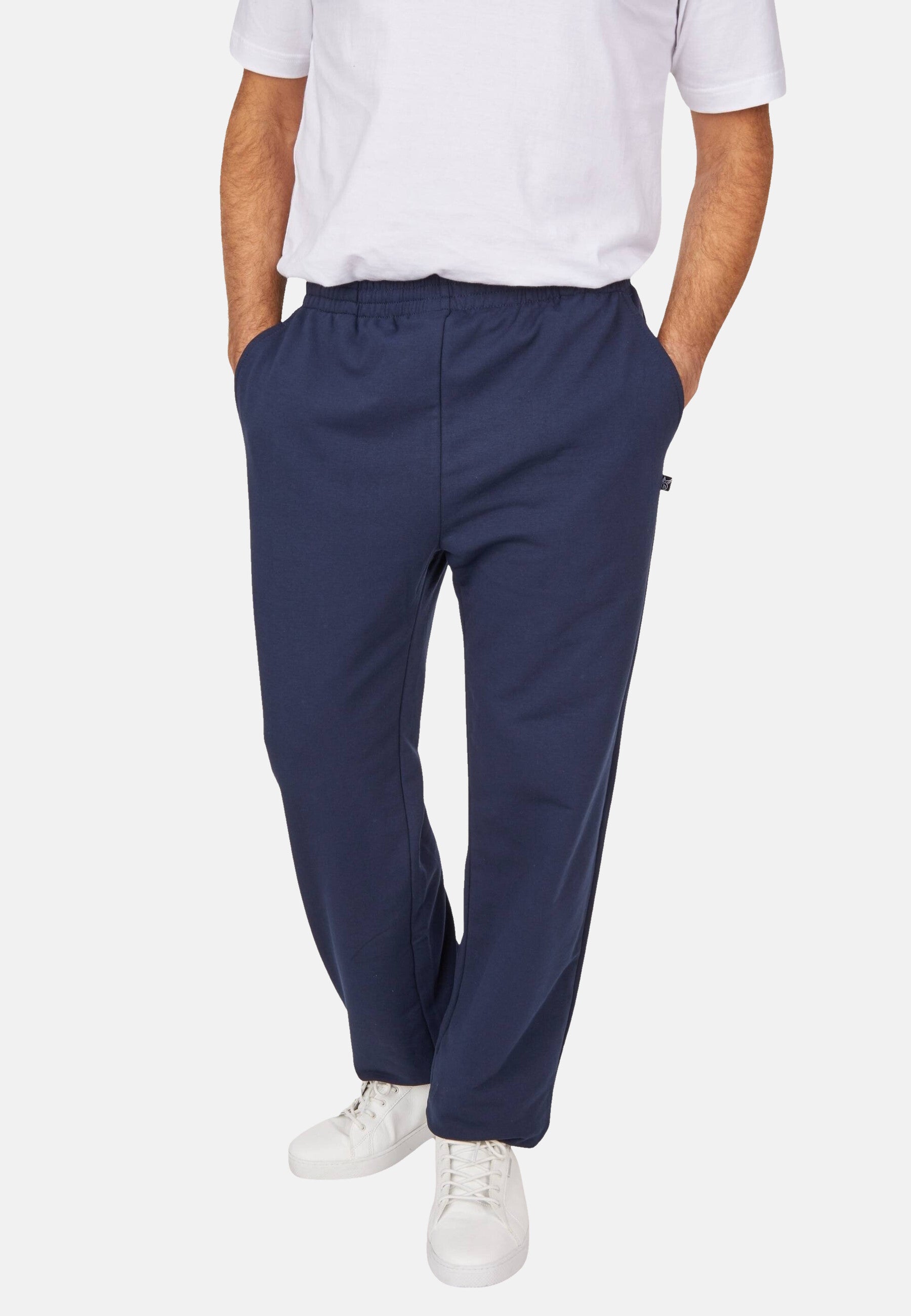 Hajo Sweathose Stay-Fresh mit elastischen Gummibund, Kordelzug und Gesäßtasche