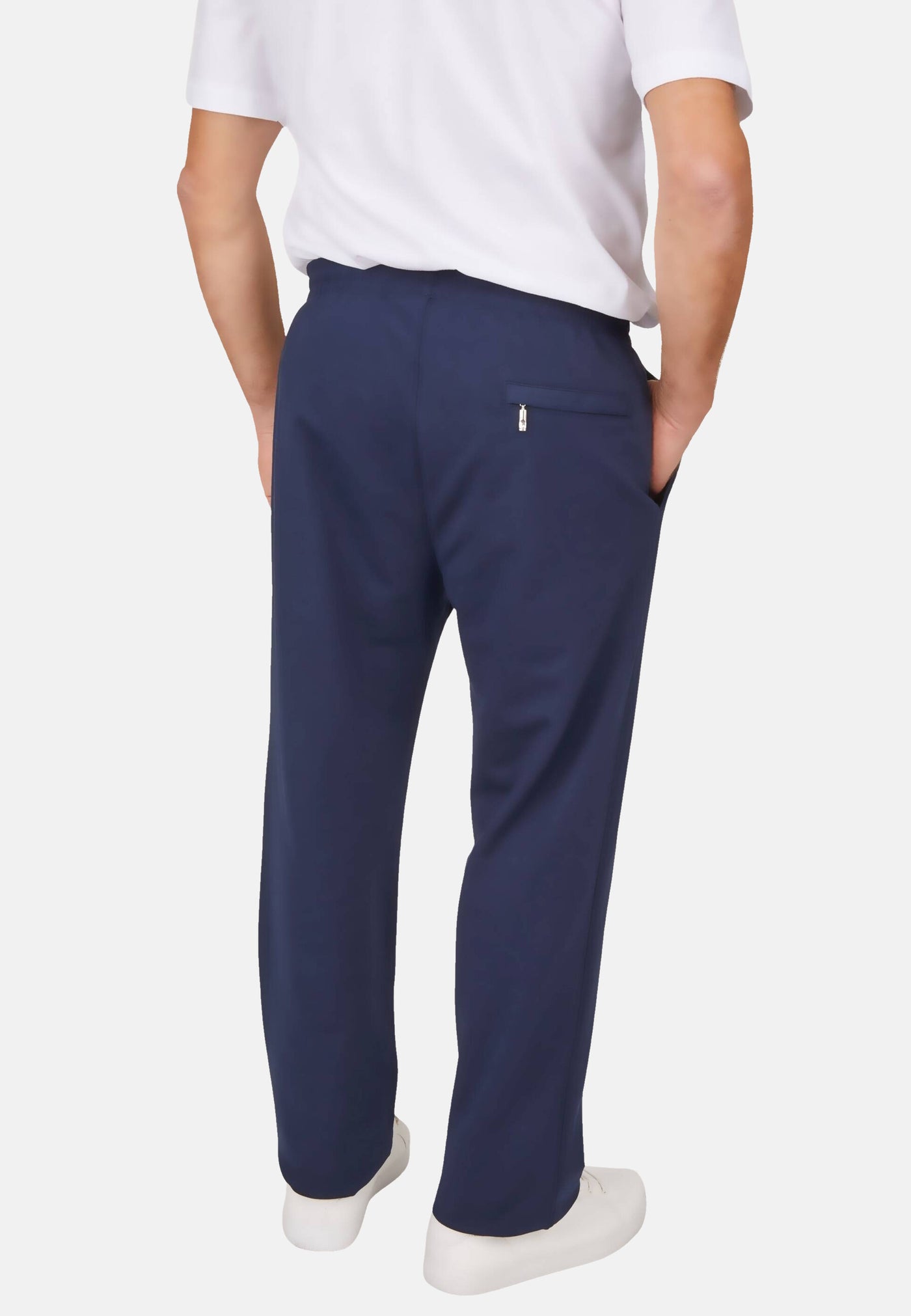 Hajo Sweathose Stay-Fresh mit elastischen Gummibund, Kordelzug und Gesäßtasche