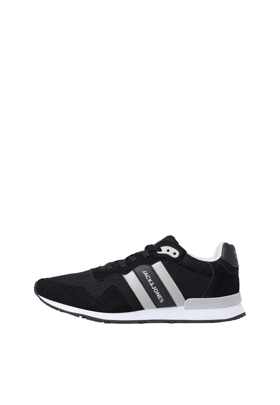 Jack & Jones STELLAR Sneaker aus Kunstleder und Mesh mit Schnürverschluss