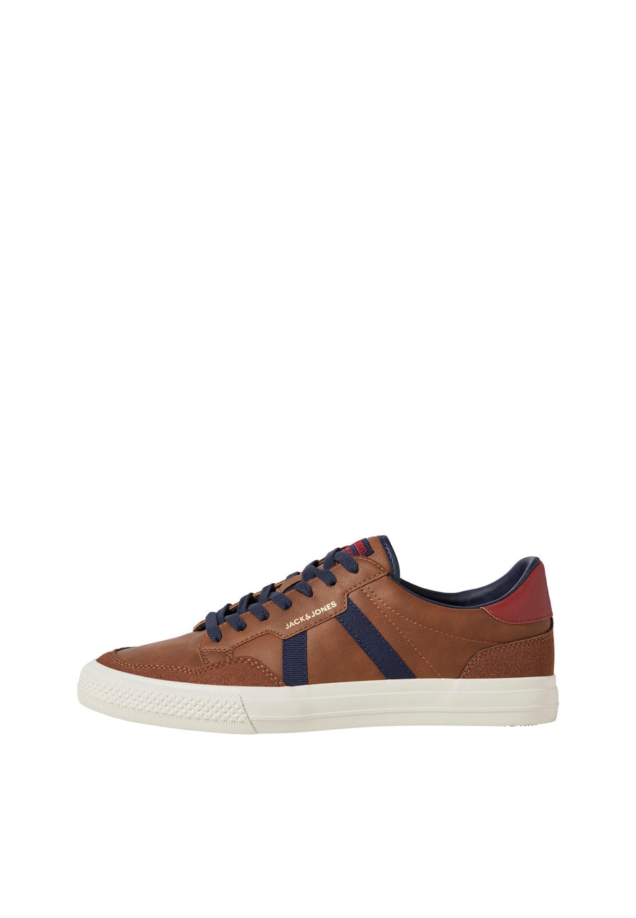 Jack & Jones MORDEN Sneaker aus Kunstleder mit Schnürverschluss