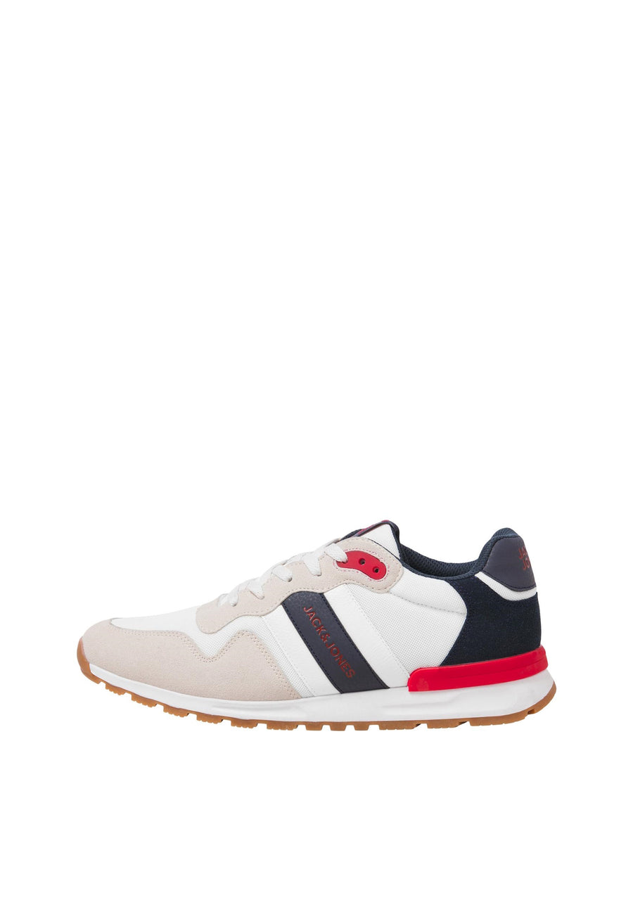 Jack & Jones STELLAR Sneaker aus Mesh und Kunstleder mit Schnürverschluss