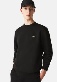 Lacoste Sweatshirt aus aufgerauter Baumwolle mit Rundhals