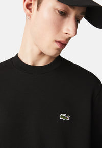 Lacoste Sweatshirt aus aufgerauter Baumwolle mit Rundhals