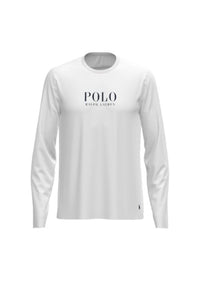 Ralph Lauren Pyjamashirt mit Rundhalsausschnitt Logo-Verzierungen