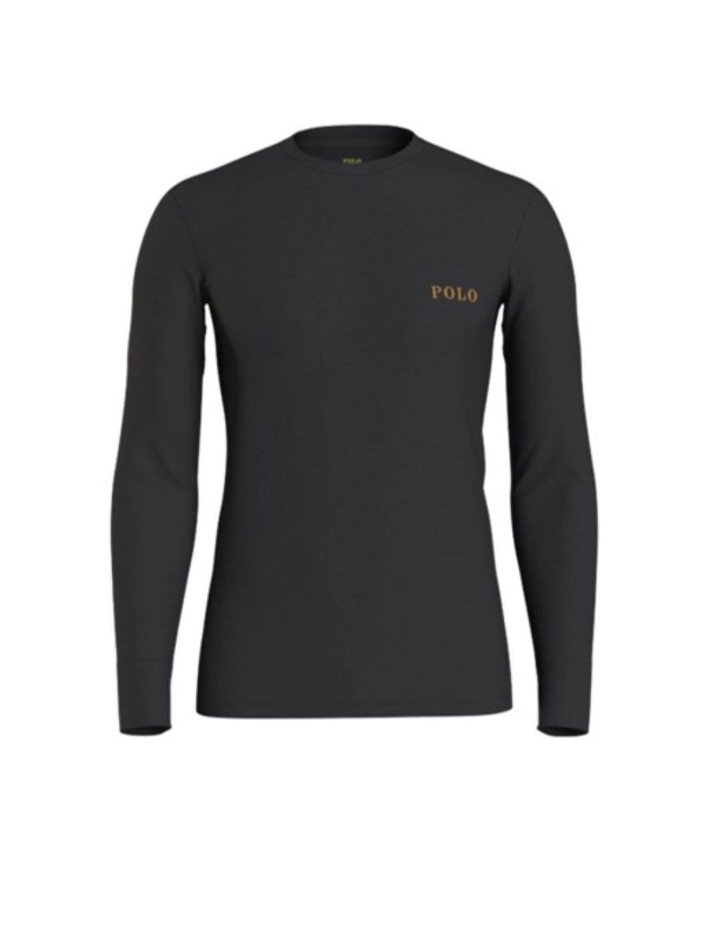 Ralph Lauren Pyjamashirt aus Waffelpiqué mit Logo-Stickerei