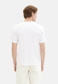 Tom Tailor Kurzarmshirt mit Rundhalsausschnitt, einfarbig im Doppelpack