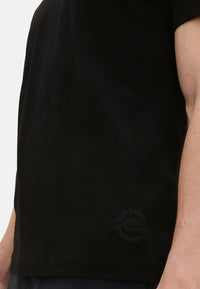 Tom Tailor Kurzarmshirt mit Rundhalsausschnitt, einfarbig im Doppelpack