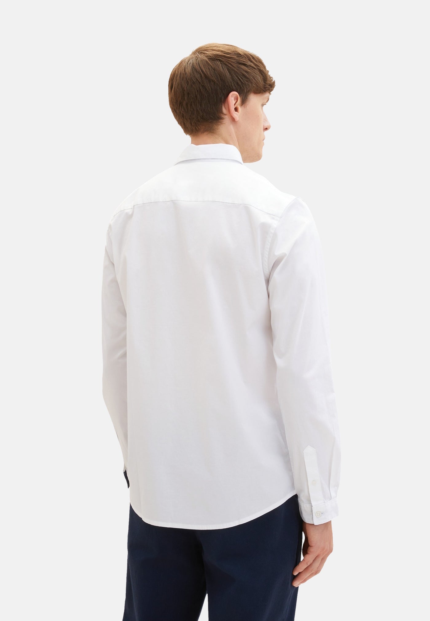 Tom Tailor Langarmhemd mit durchgehender Knopfleiste