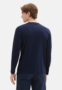 Tom Tailor Langarmshirt mit Logoprint