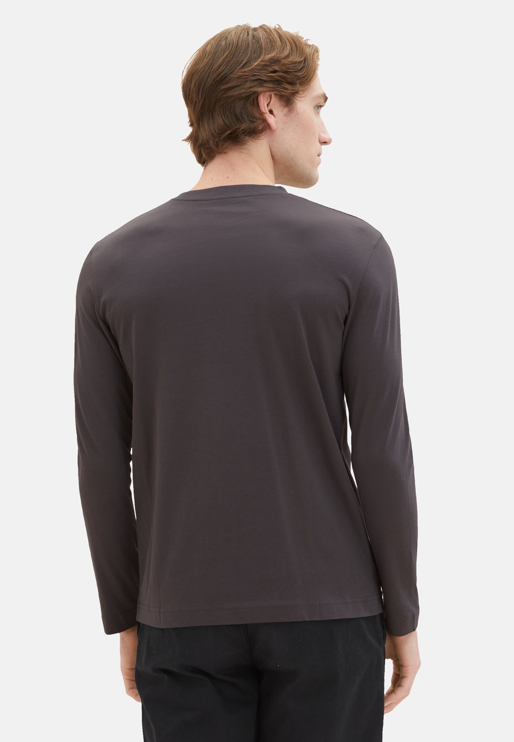 Tom Tailor Langarmshirt mit Logoprint