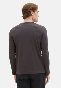 Tom Tailor Langarmshirt mit Logoprint