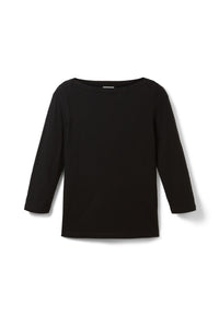 Tom Tailor Kurzarmshirt mit U-Boot-Ausschnitt und 3/4 Arm