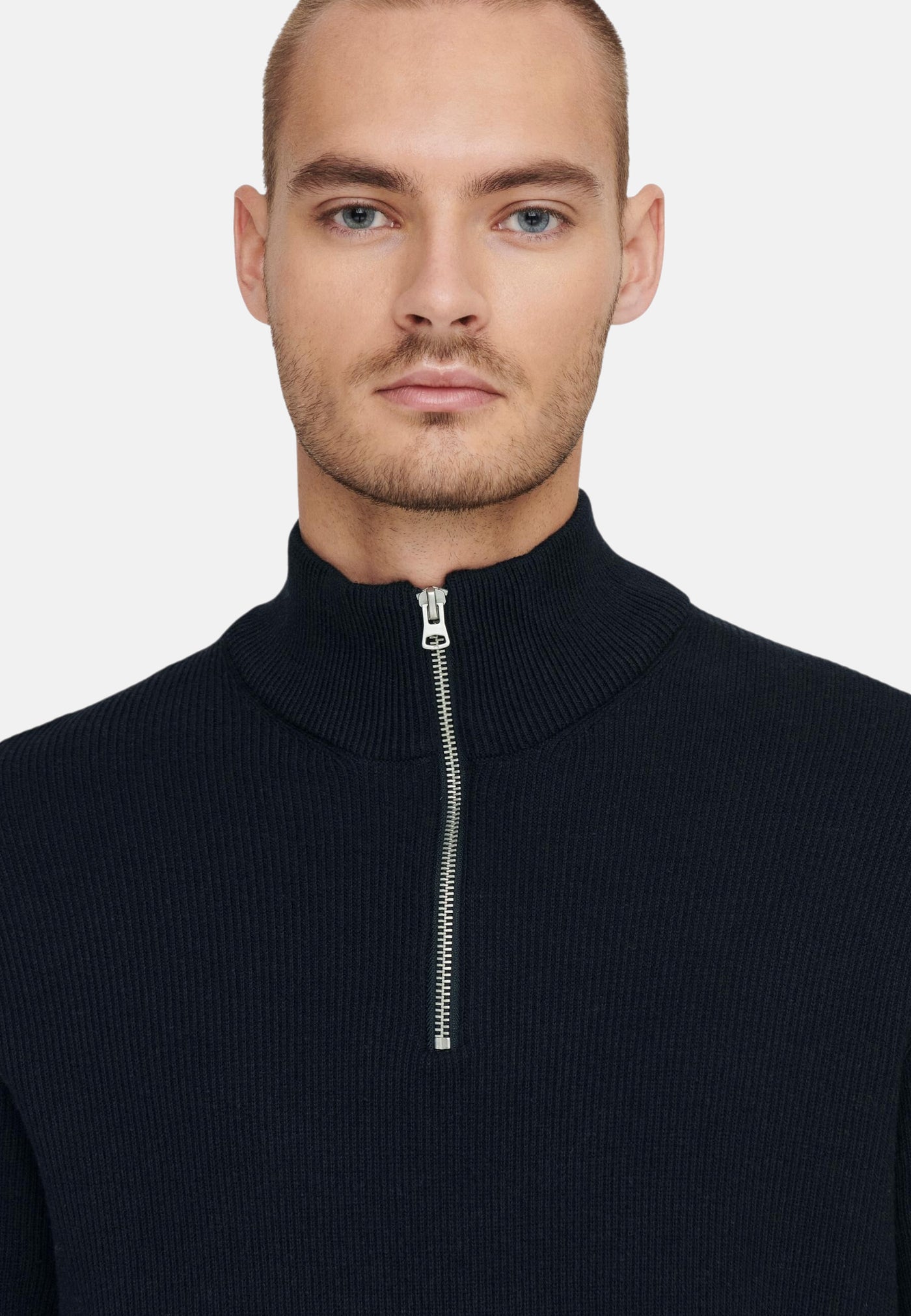 Only & Sons Phil Pullover mit halben Reißverschluss