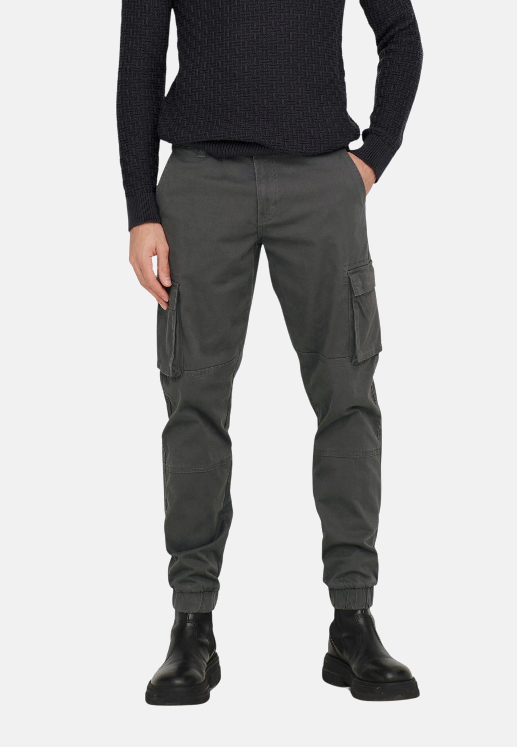 Only & Sons Cam Stage lange Hose mit Cargo Taschen