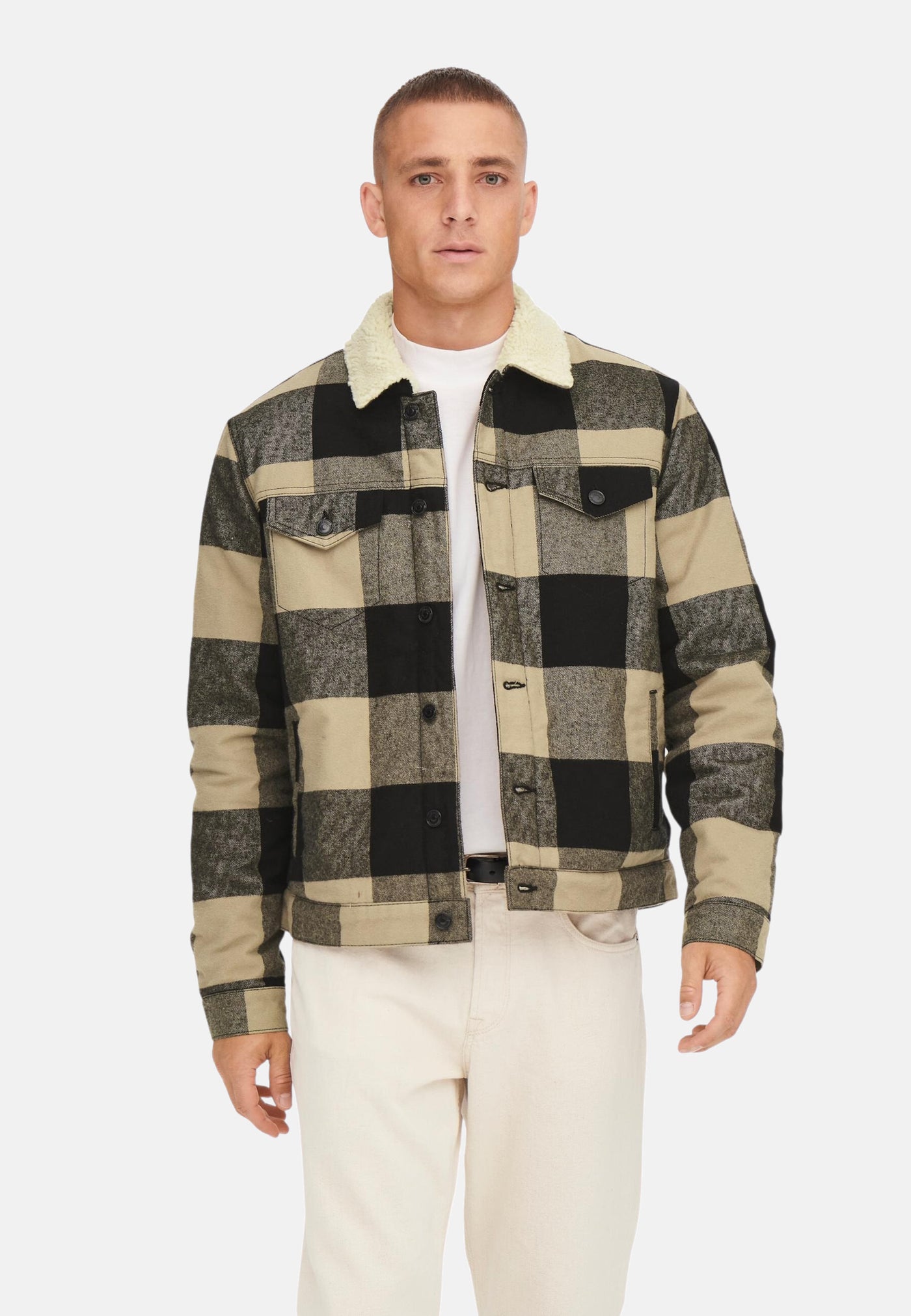 Only & Sons Louis Trucker Teddy Jacke