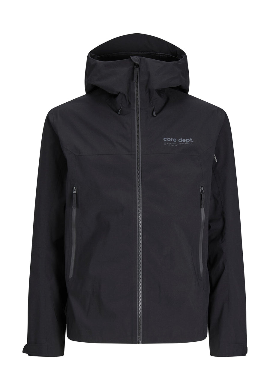 Jack & Jones TRAIL Softshelljacke mit Kapuze, Reißverschluss und Reißverschlusstaschen