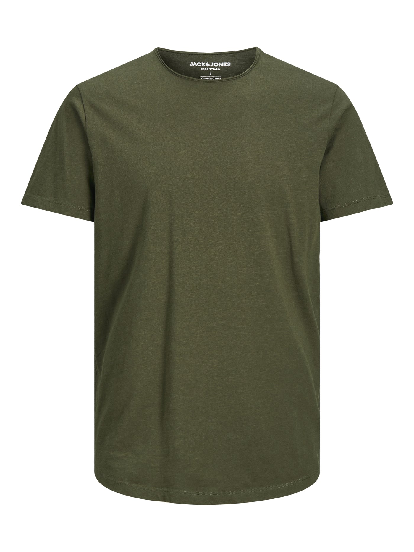 Jack & Jones T-Shirt mit offenem Saum JJEBASHER TEE O-NECK