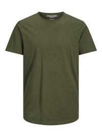 Jack & Jones T-Shirt mit offenem Saum JJEBASHER TEE O-NECK
