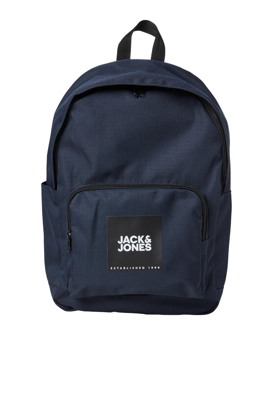 Jack & Jones Back to School Backpack mit Haupt, Front- und Seitenfach