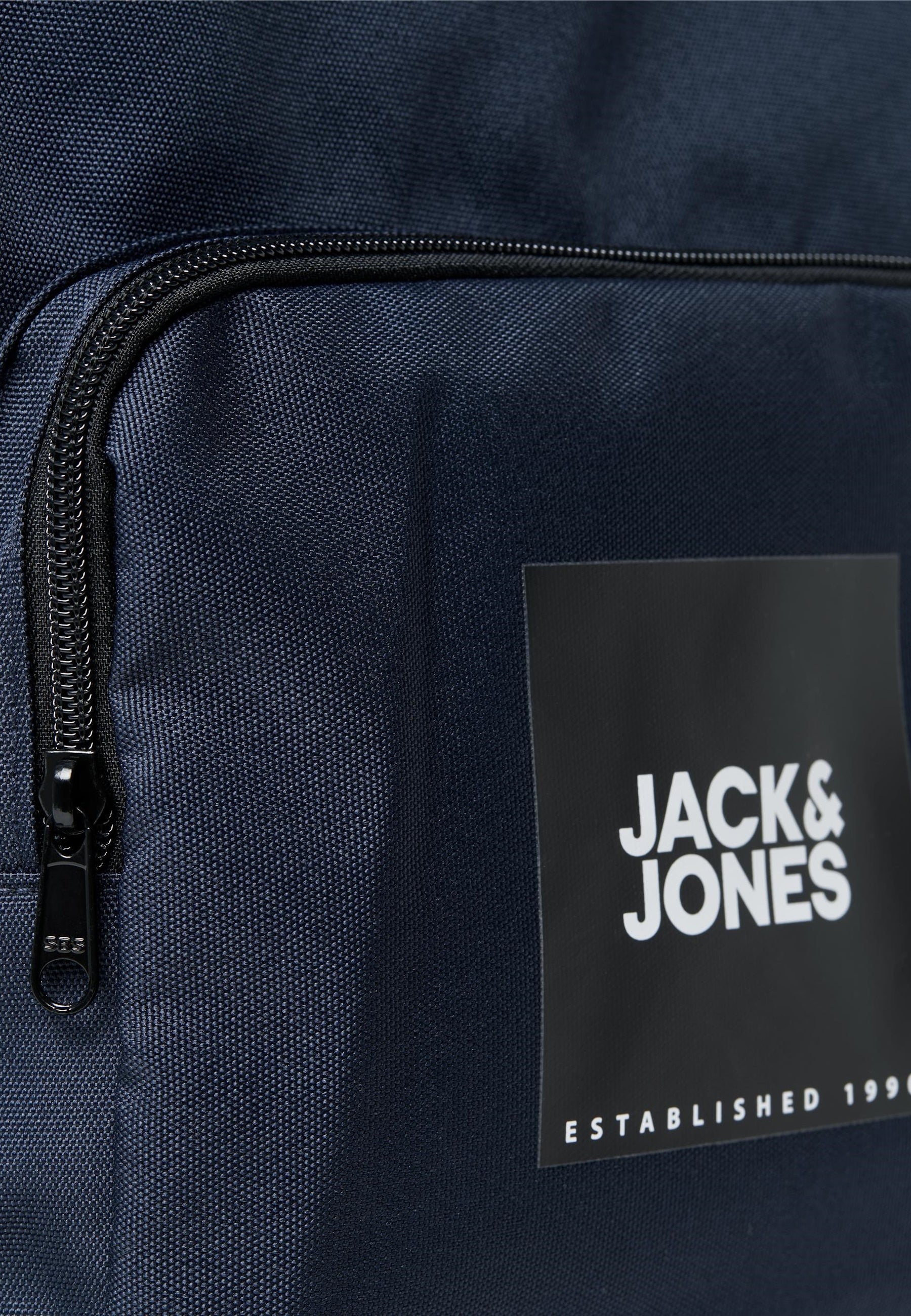 Jack & Jones Back to School Backpack mit Haupt, Front- und Seitenfach