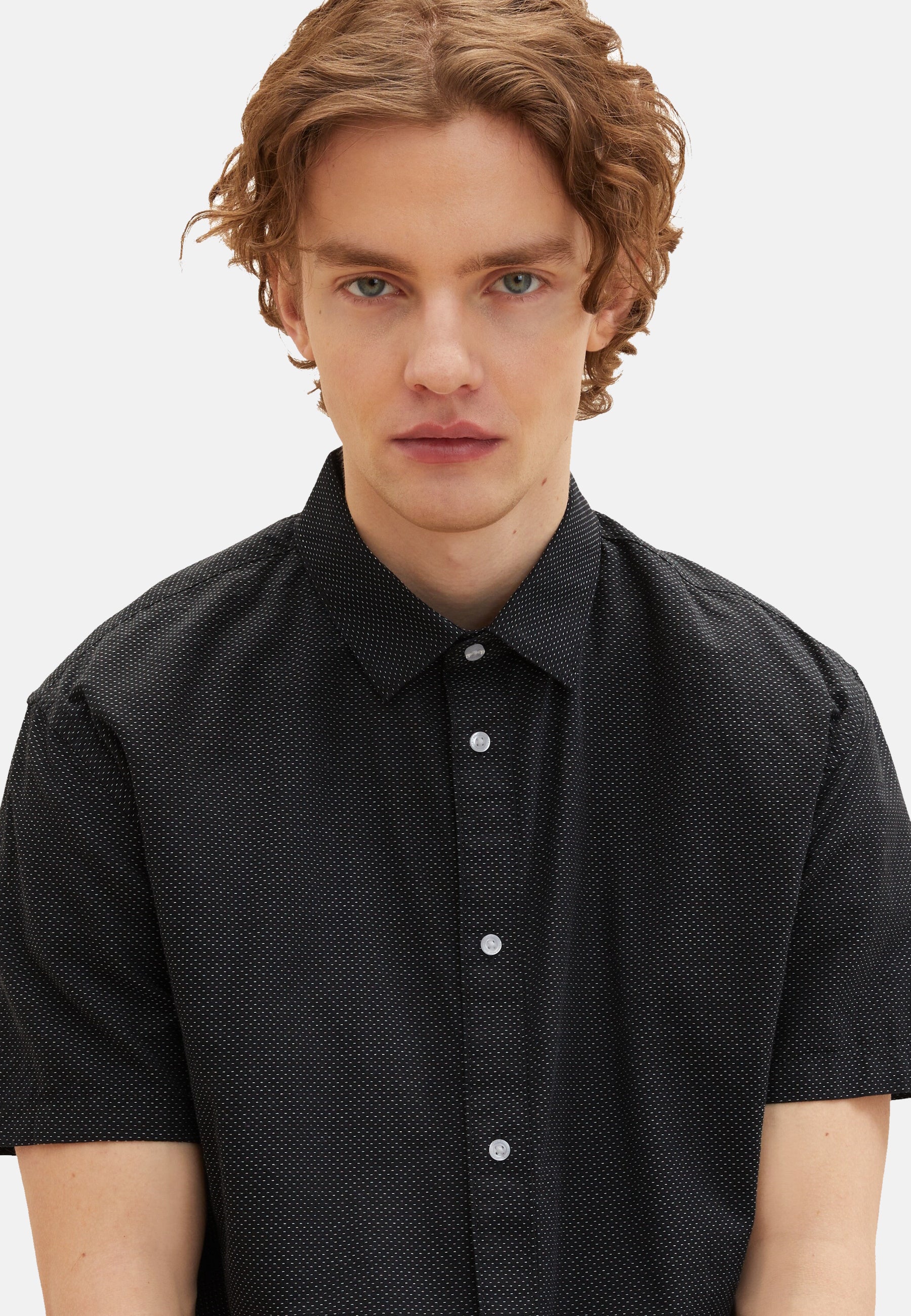 Tom Tailor Kurzarmhemd structured