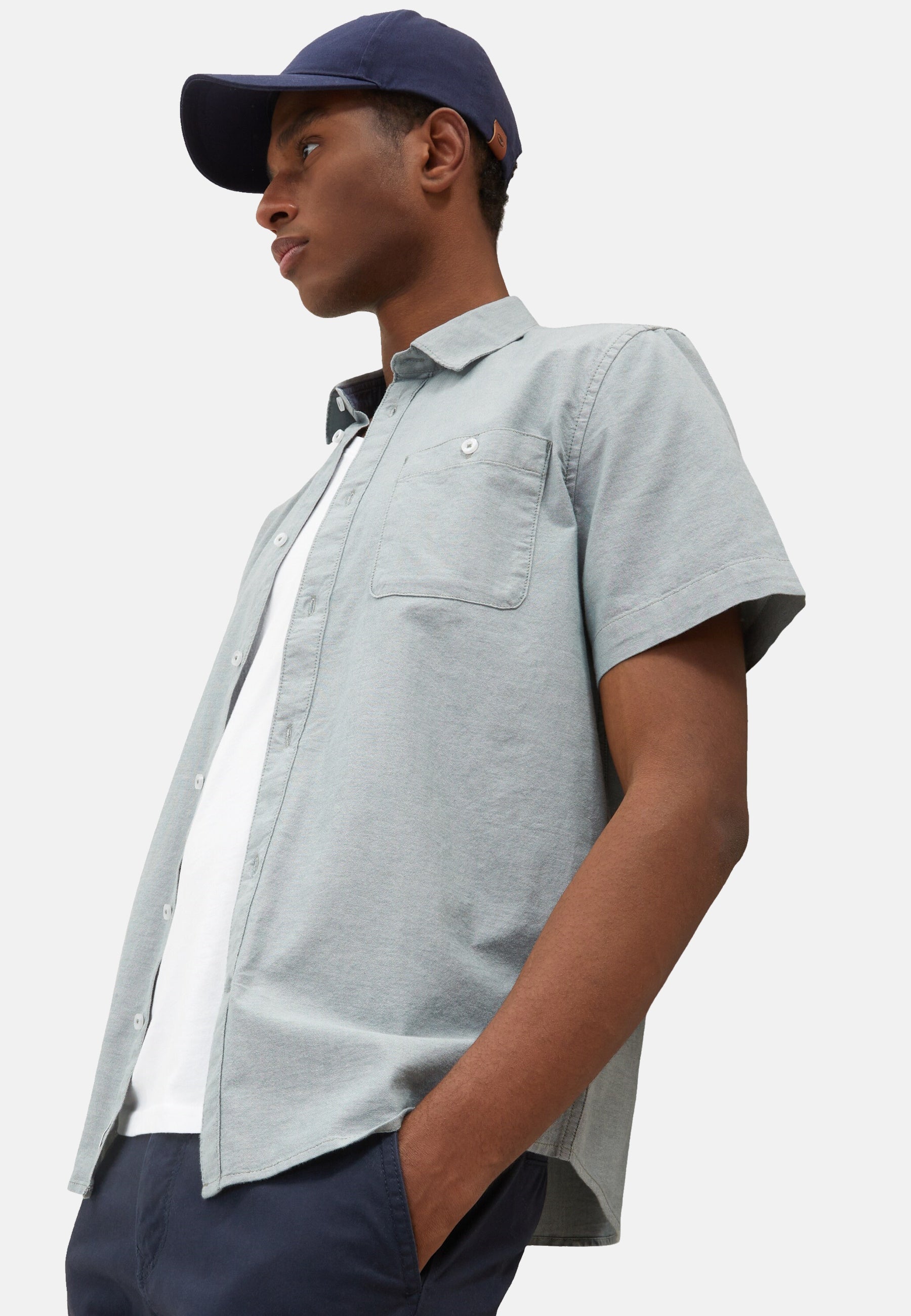 Tom Tailor Kurzarmhemd mit Brusttasche