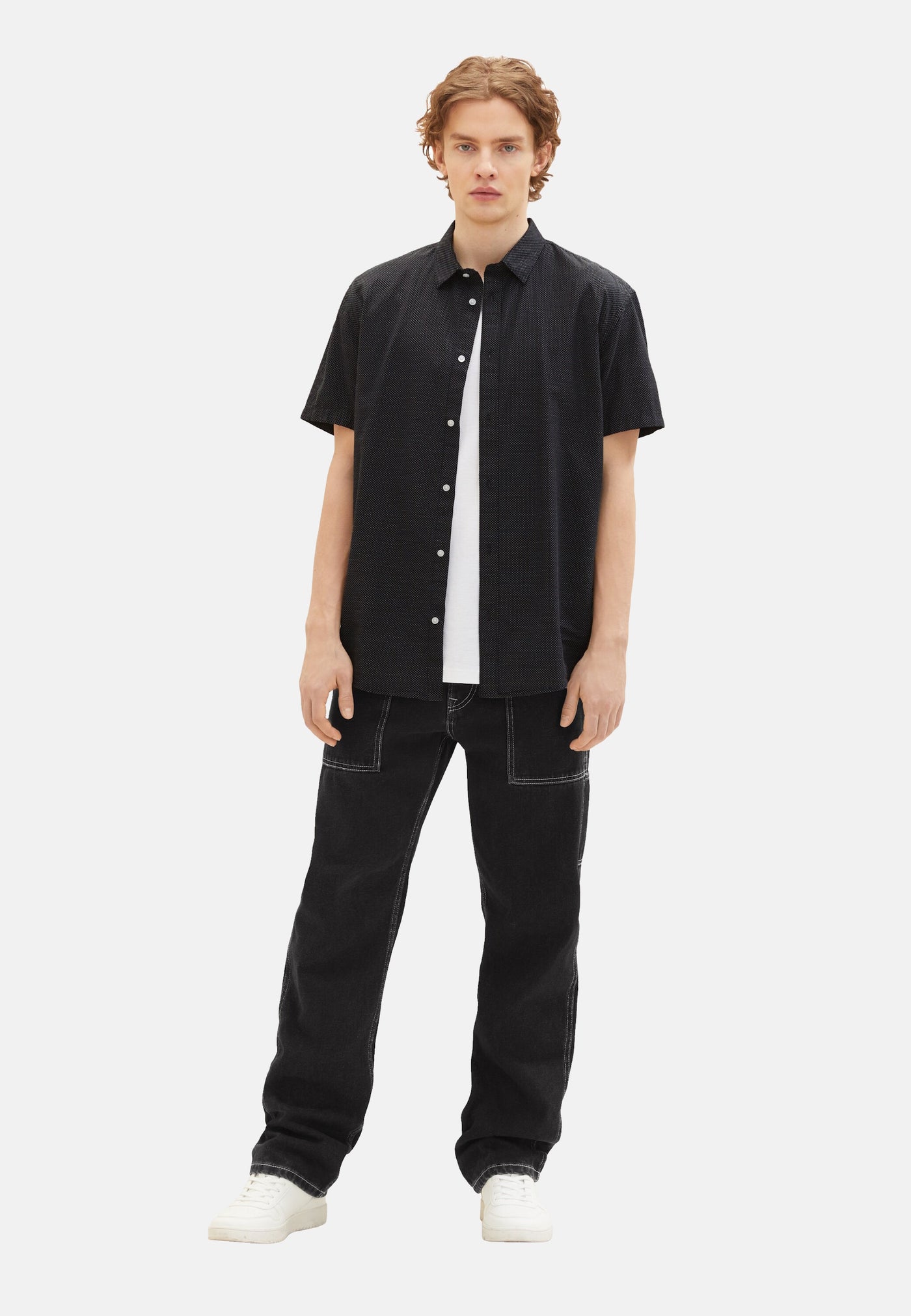 Tom Tailor Kurzarmhemd structured