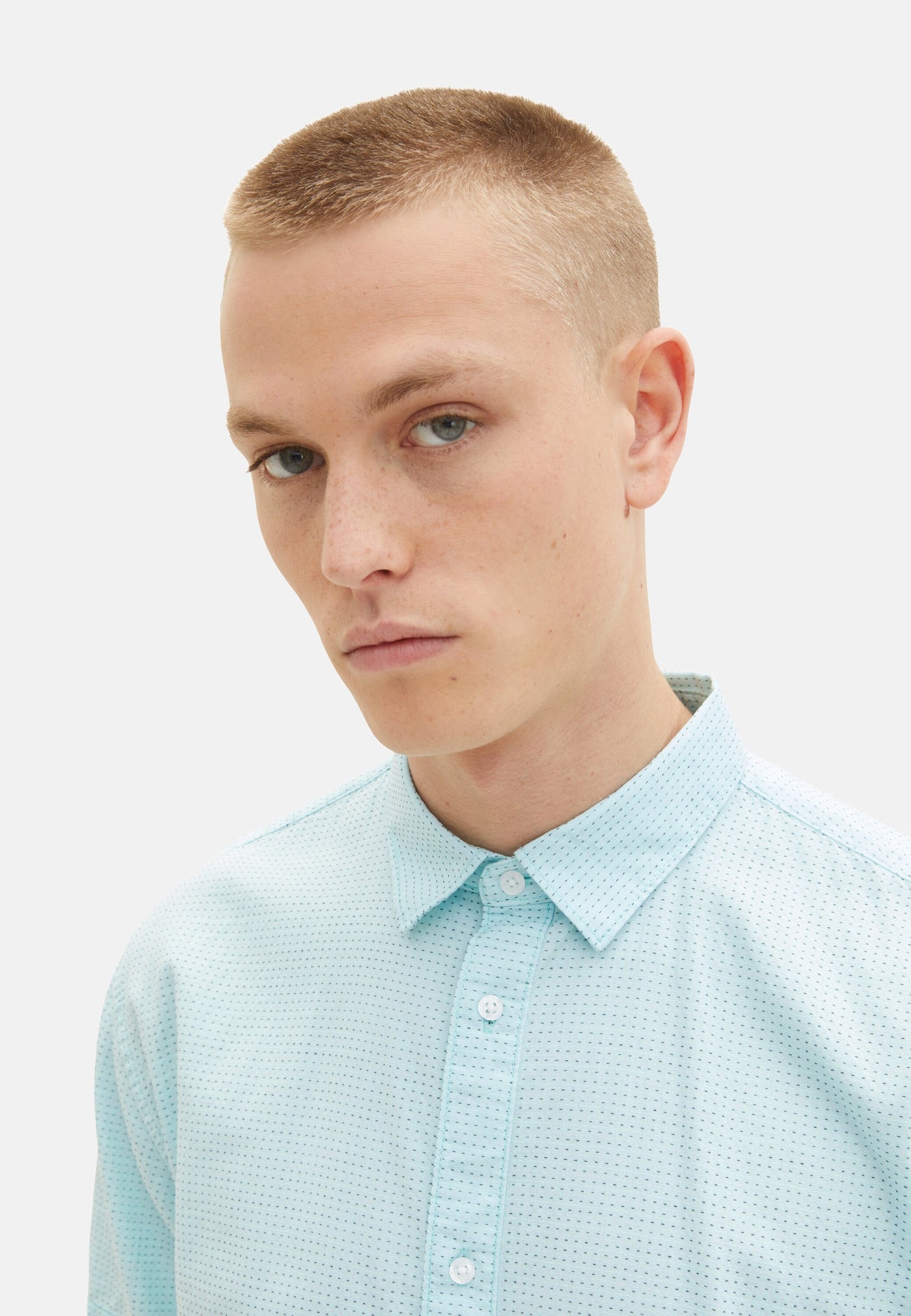 Tom Tailor Kurzarmhemd structured