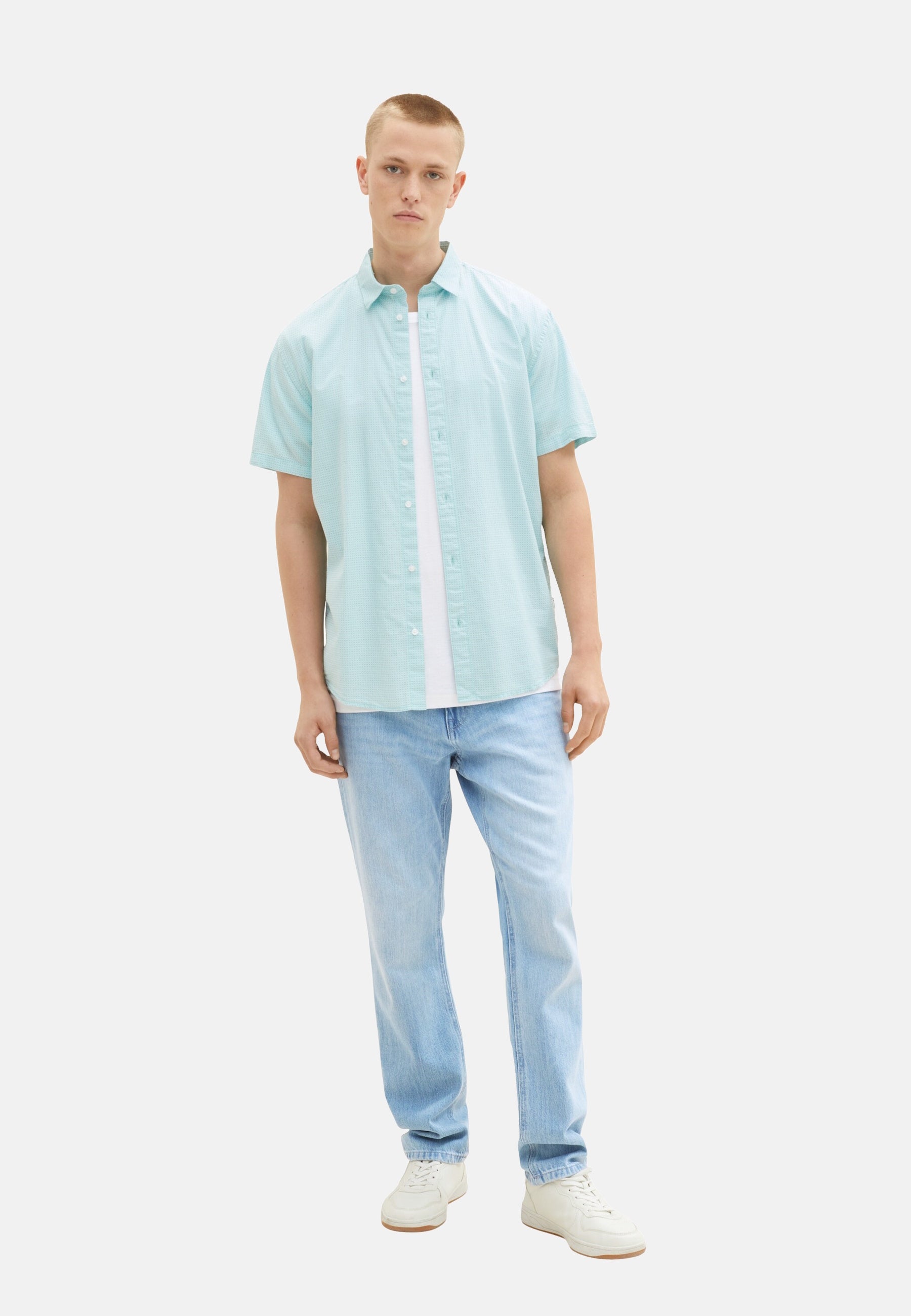Tom Tailor Kurzarmhemd structured