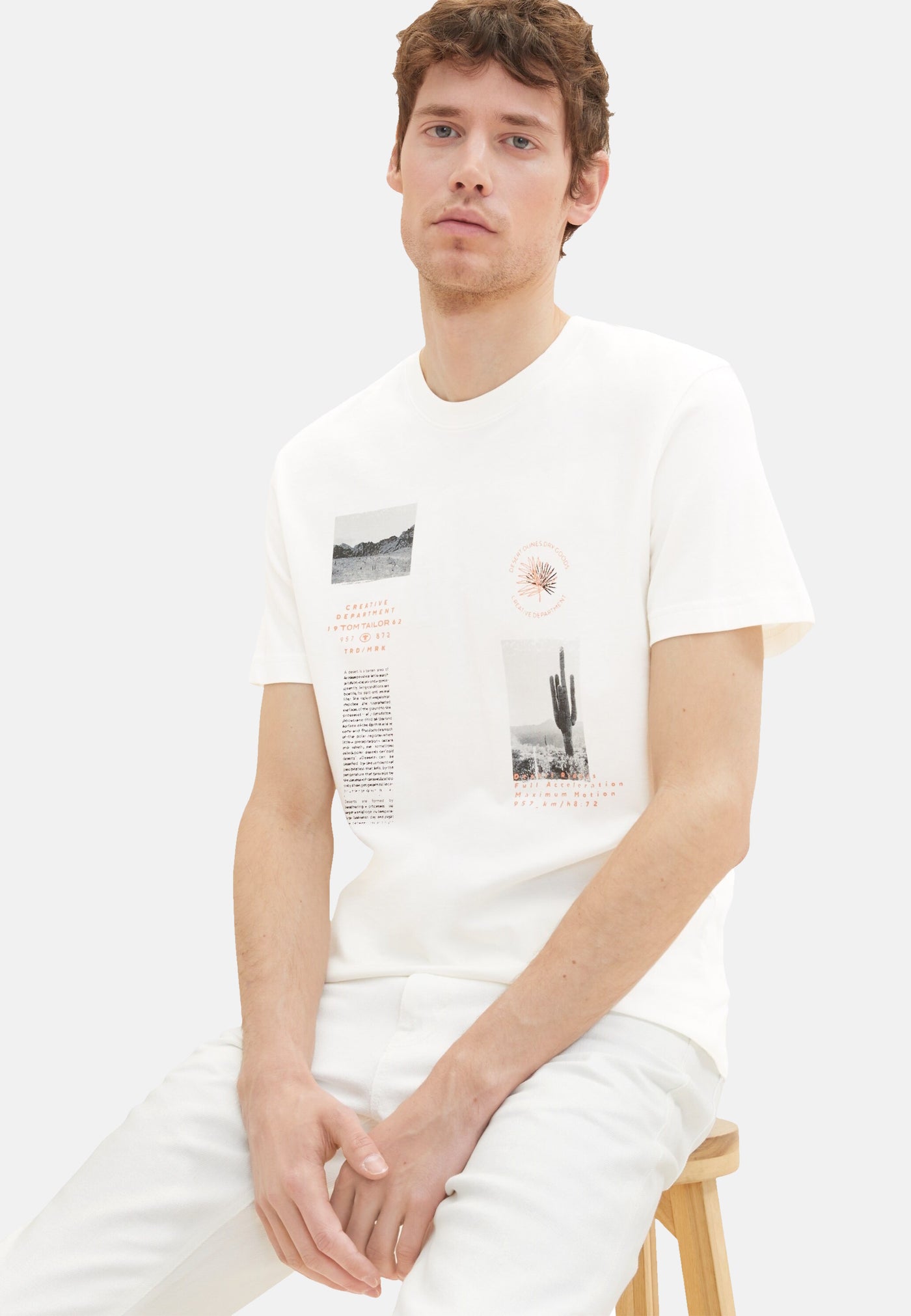 Tom Tailor Kurzarmshirt mit Foto-Print