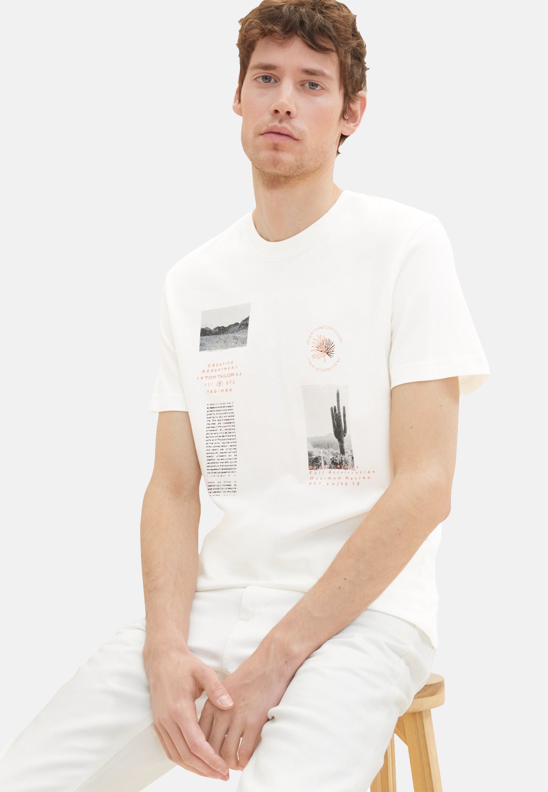 Tom Tailor Kurzarmshirt mit Foto-Print
