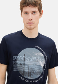 Tom Tailor Kurzarmshirt mit Foto-Print
