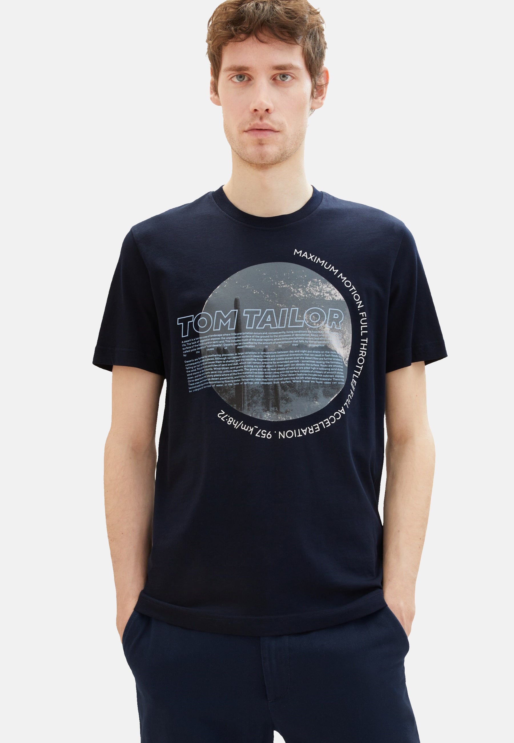 Tom Tailor Kurzarmshirt mit Foto-Print