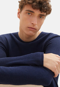 Tom Tailor Strickpullover R-Neck