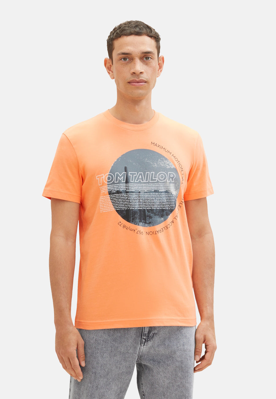 Tom Tailor Kurzarmshirt mit Foto-Print