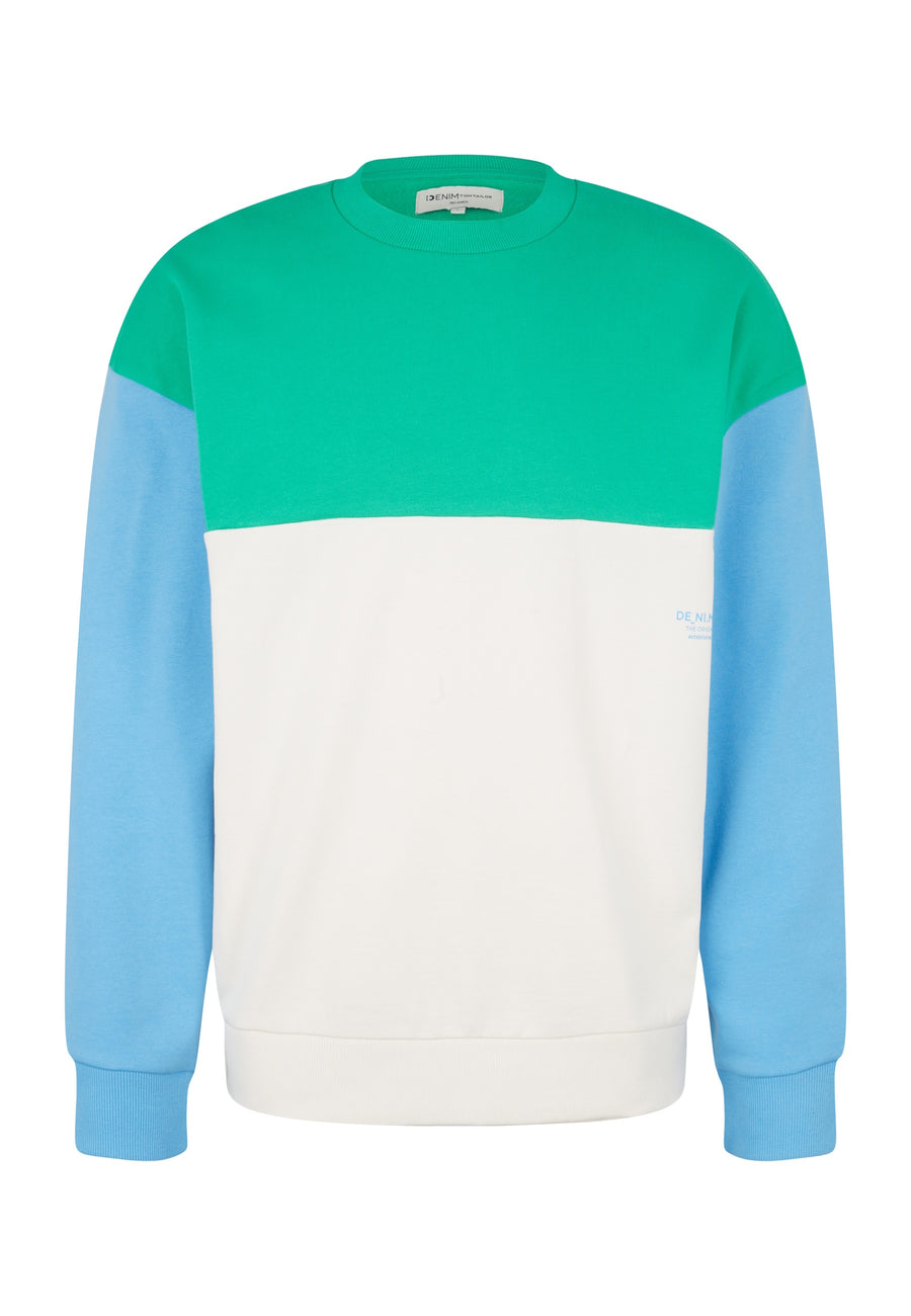 Tom Tailor Pullover ohne Kapuze mit Color-Block