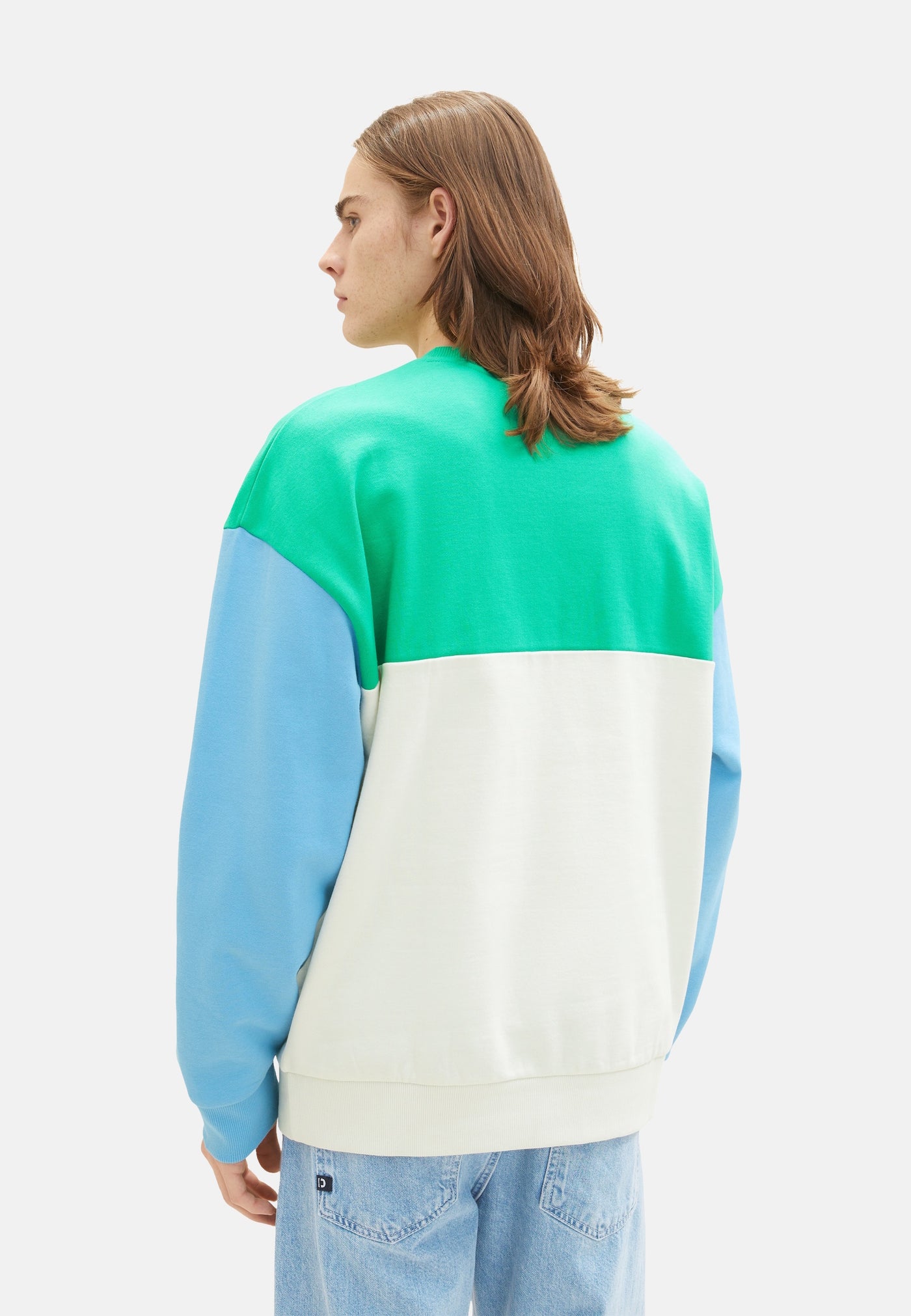 Tom Tailor Pullover ohne Kapuze mit Color-Block