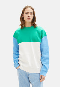 Tom Tailor Pullover ohne Kapuze mit Color-Block