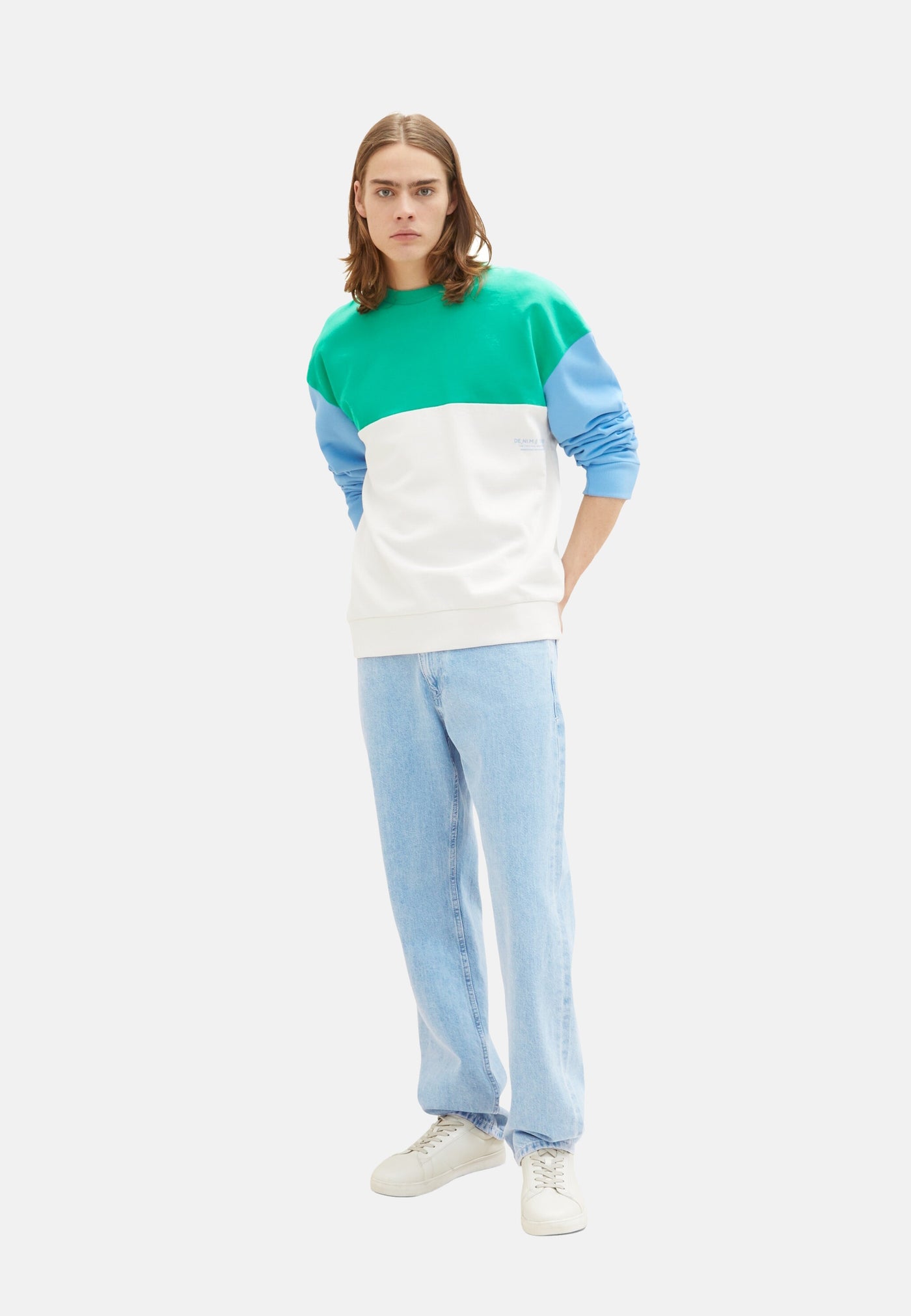 Tom Tailor Pullover ohne Kapuze mit Color-Block