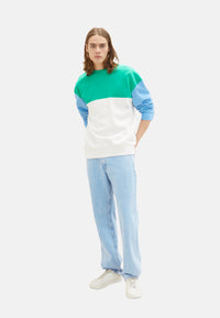 Tom Tailor Pullover ohne Kapuze mit Color-Block