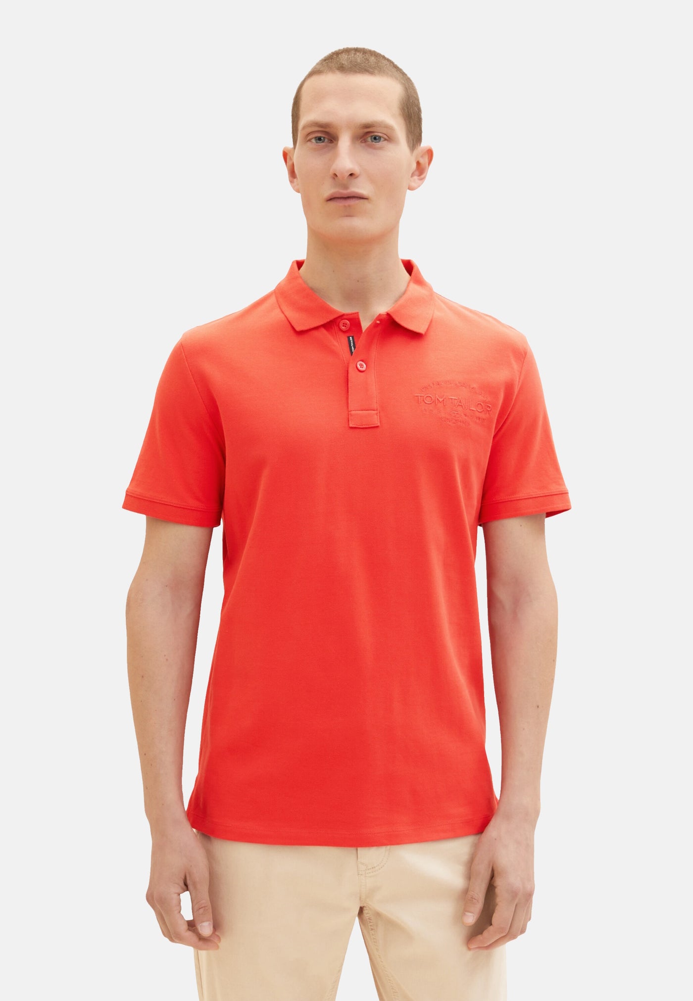 Tom Tailor Basic Kurzarmshirt mit Polokragen