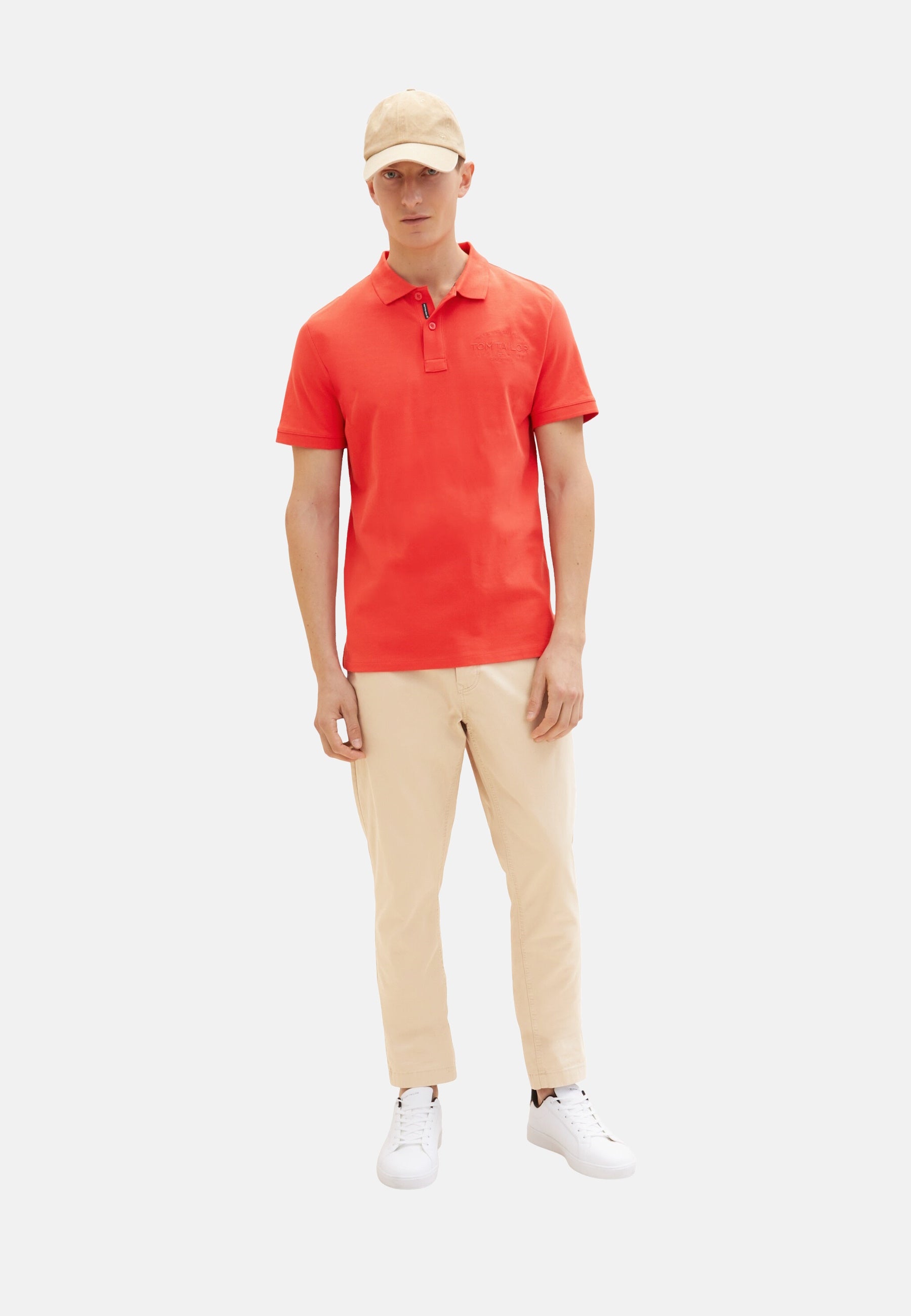 Tom Tailor Basic Kurzarmshirt mit Polokragen