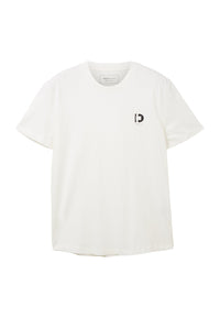 Tom Tailor Kurzarmshirt mit abgerundetem Saum