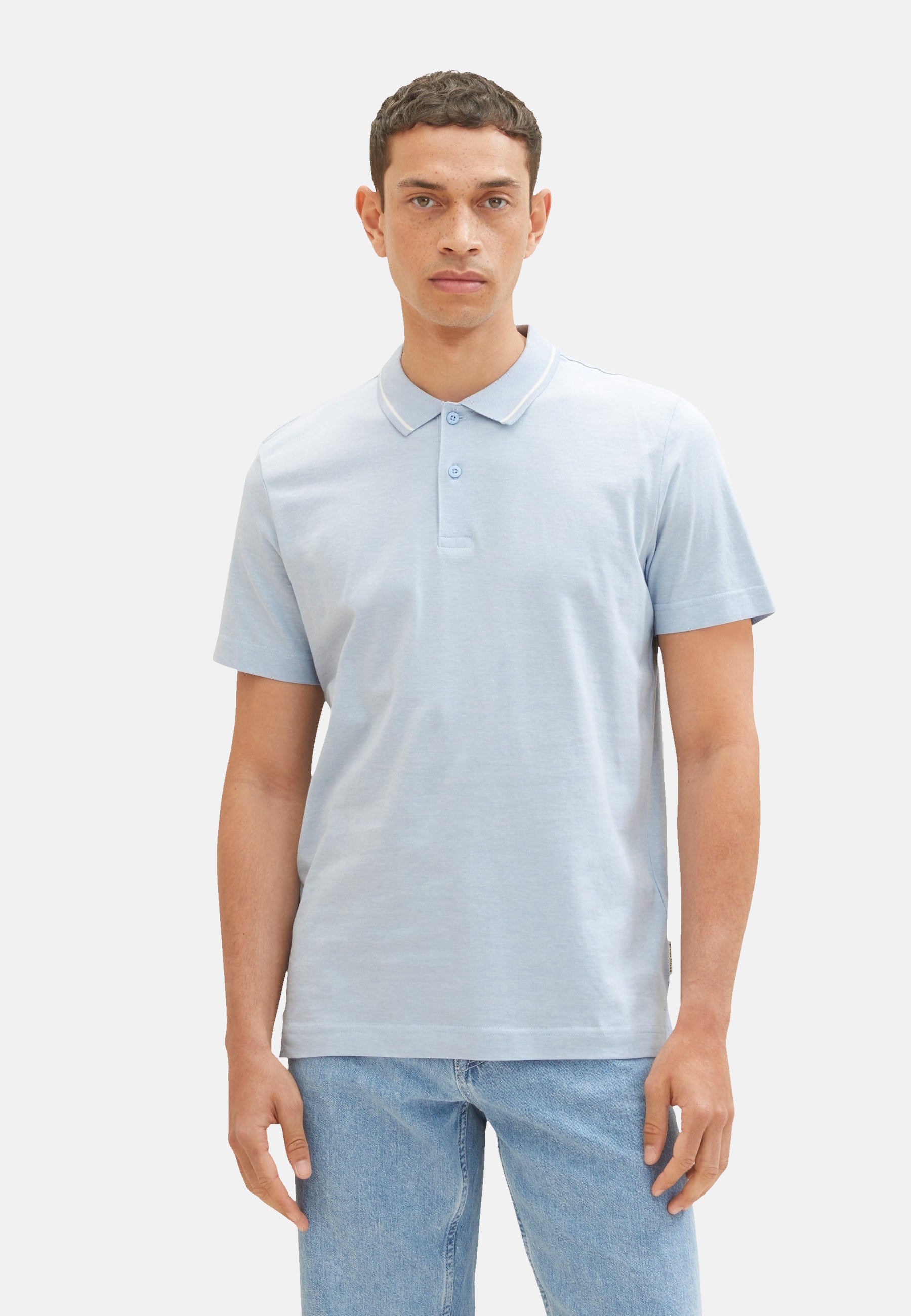 Tom Tailor Basic Kurzarmshirt mit Polokragen