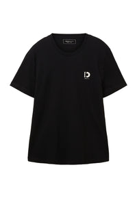 Tom Tailor Kurzarmshirt mit abgerundetem Saum