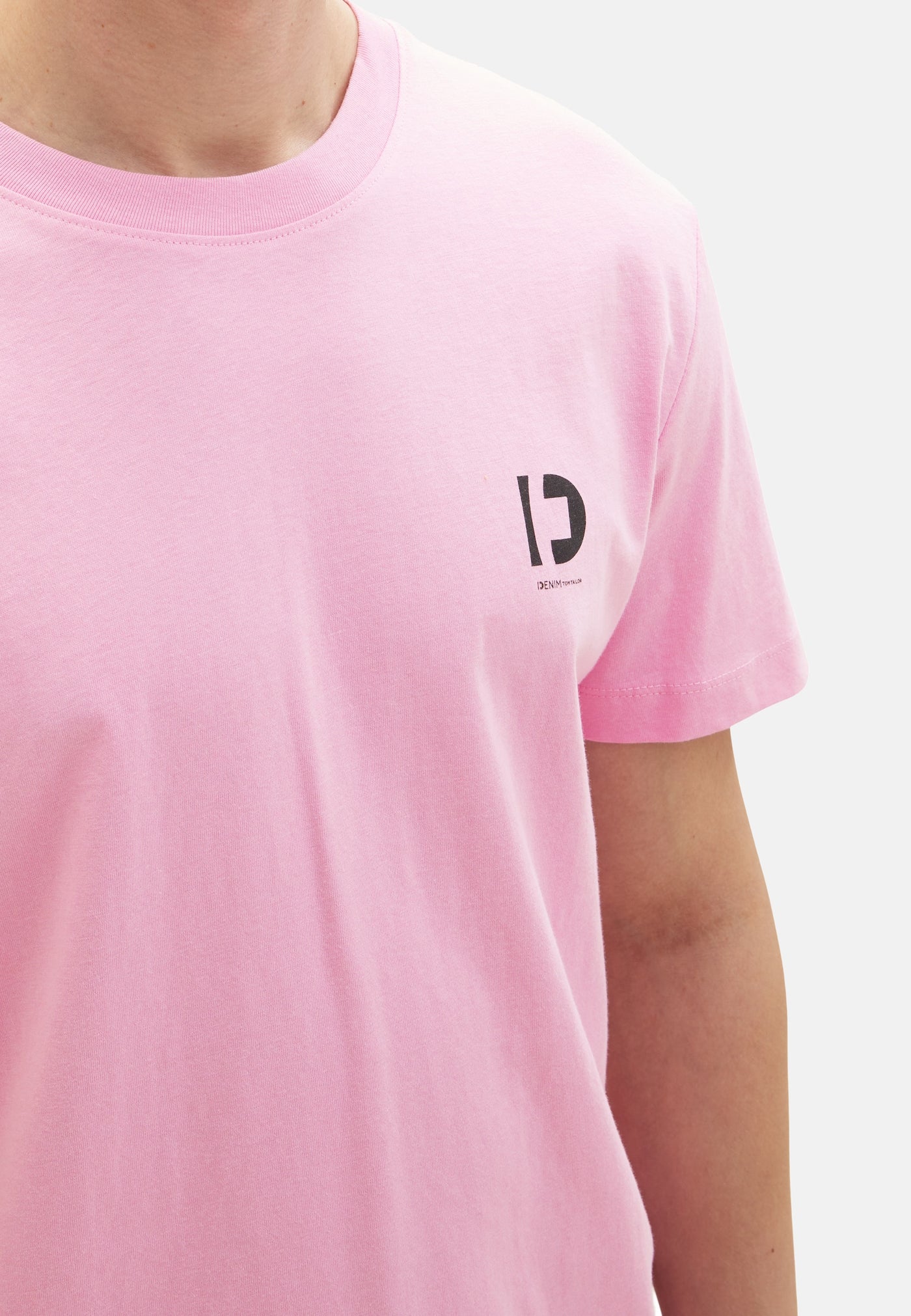 Tom Tailor Kurzarmshirt mit abgerundetem Saum