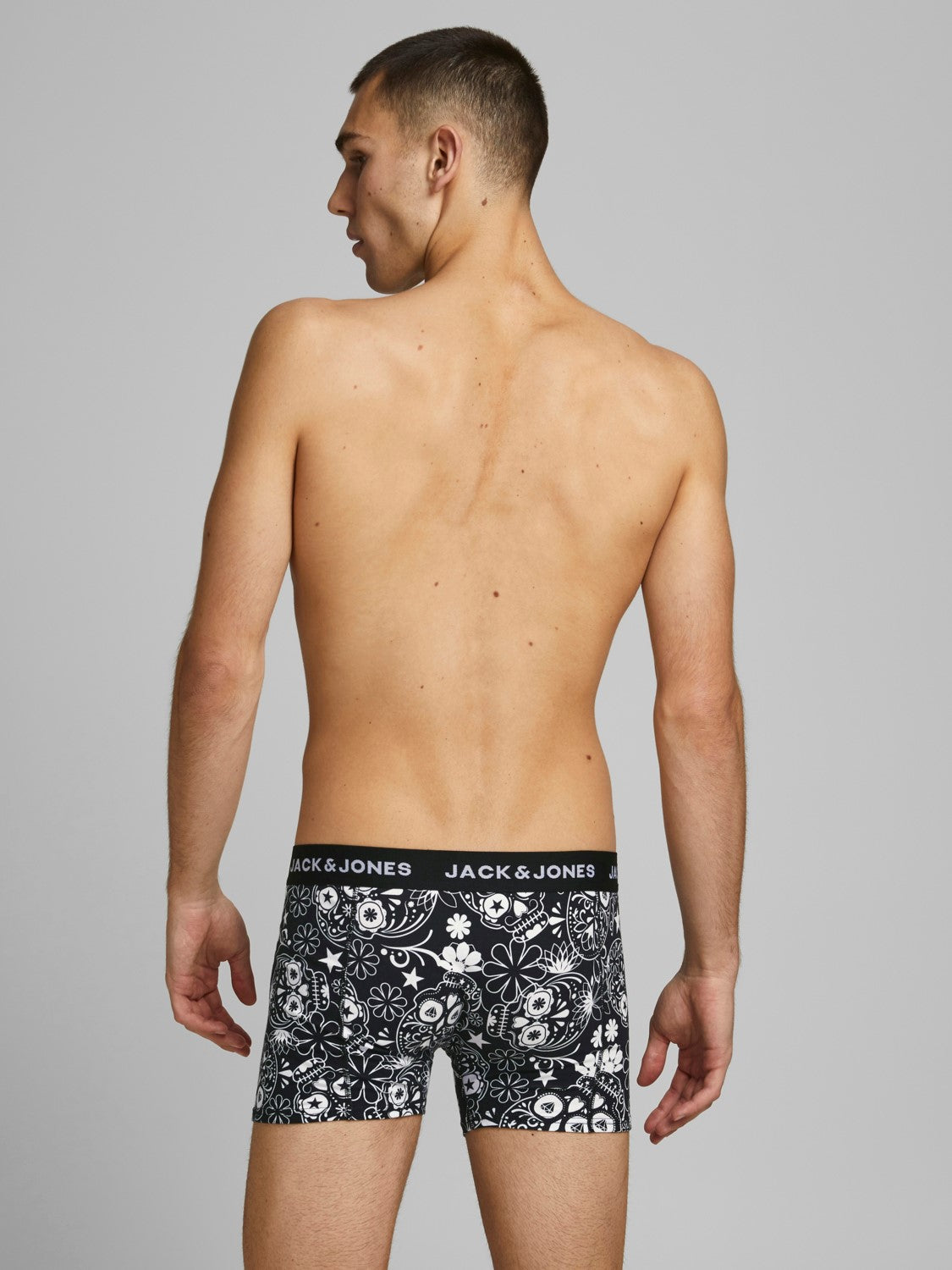 Jack & Jones Trunks 3 Pack Unterhosen Shorts JACSUGAR SKULL