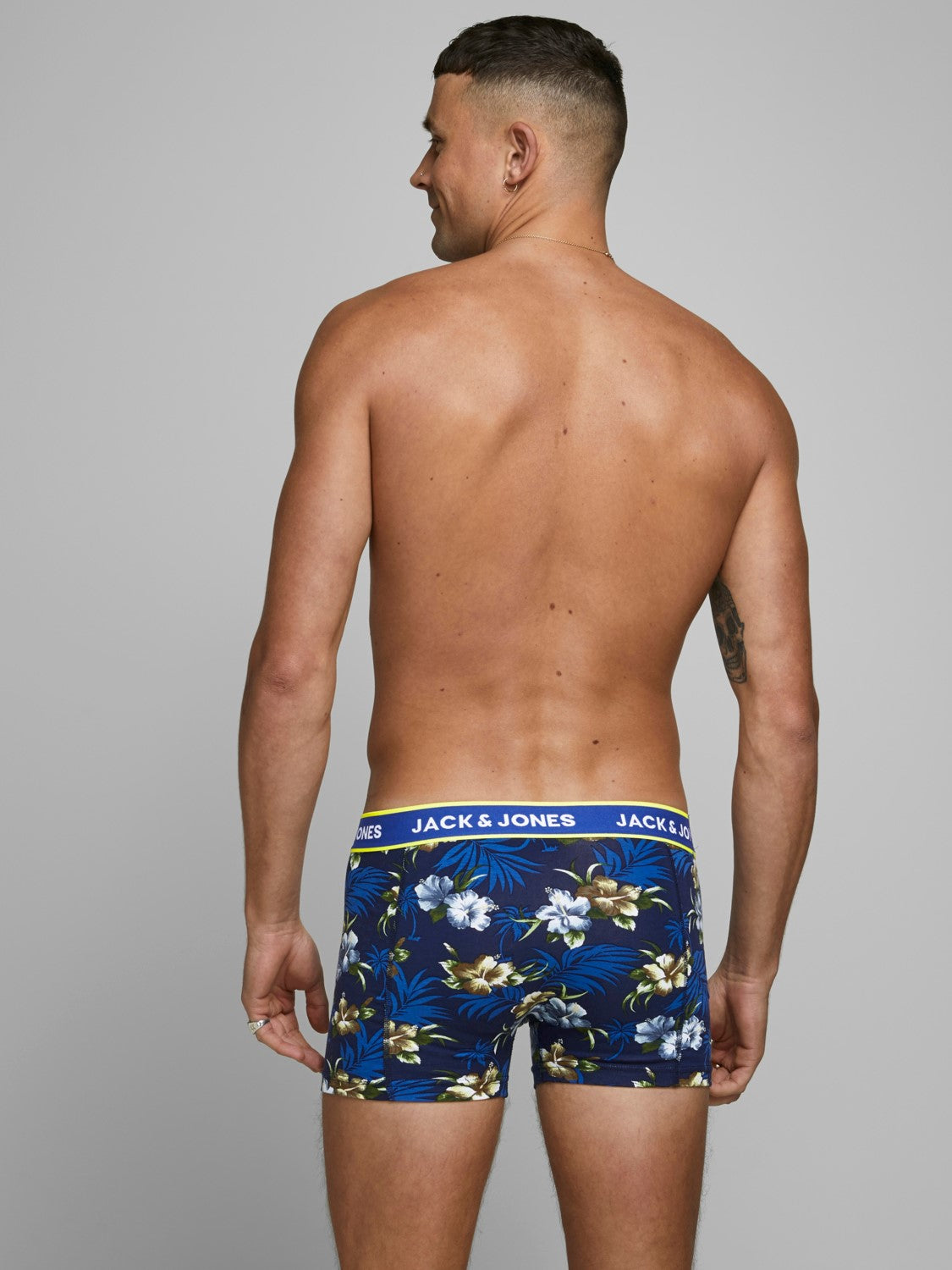 Jack & Jones Trunks 3 Pack Unterhosen Shorts JACFLOWER