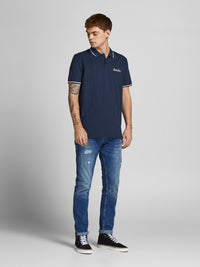 Jack & Jones Poloshirt mit  Logo-Verzierung JORTONS POLO